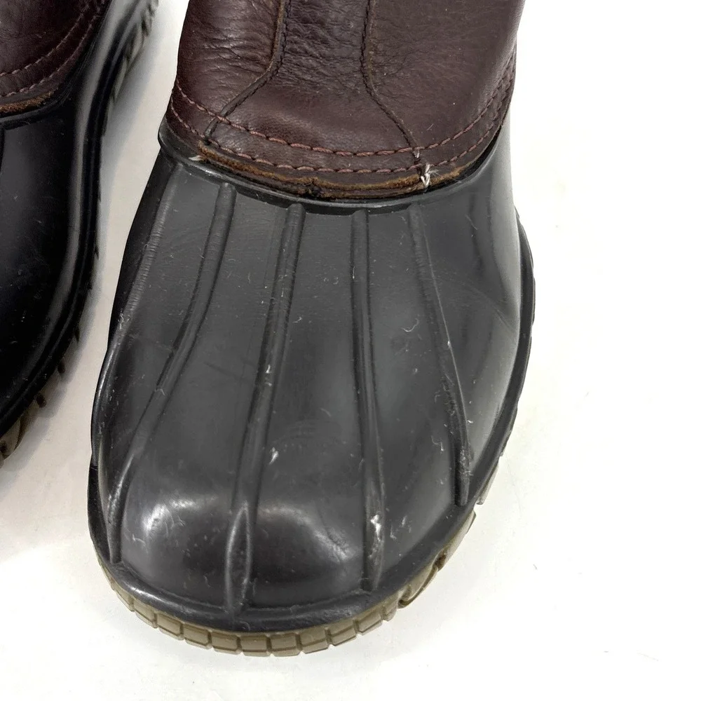 Baffin Boots Mens Size 8 Brown Black Waterproof Ankle‎ Duck Rain Snow Winter